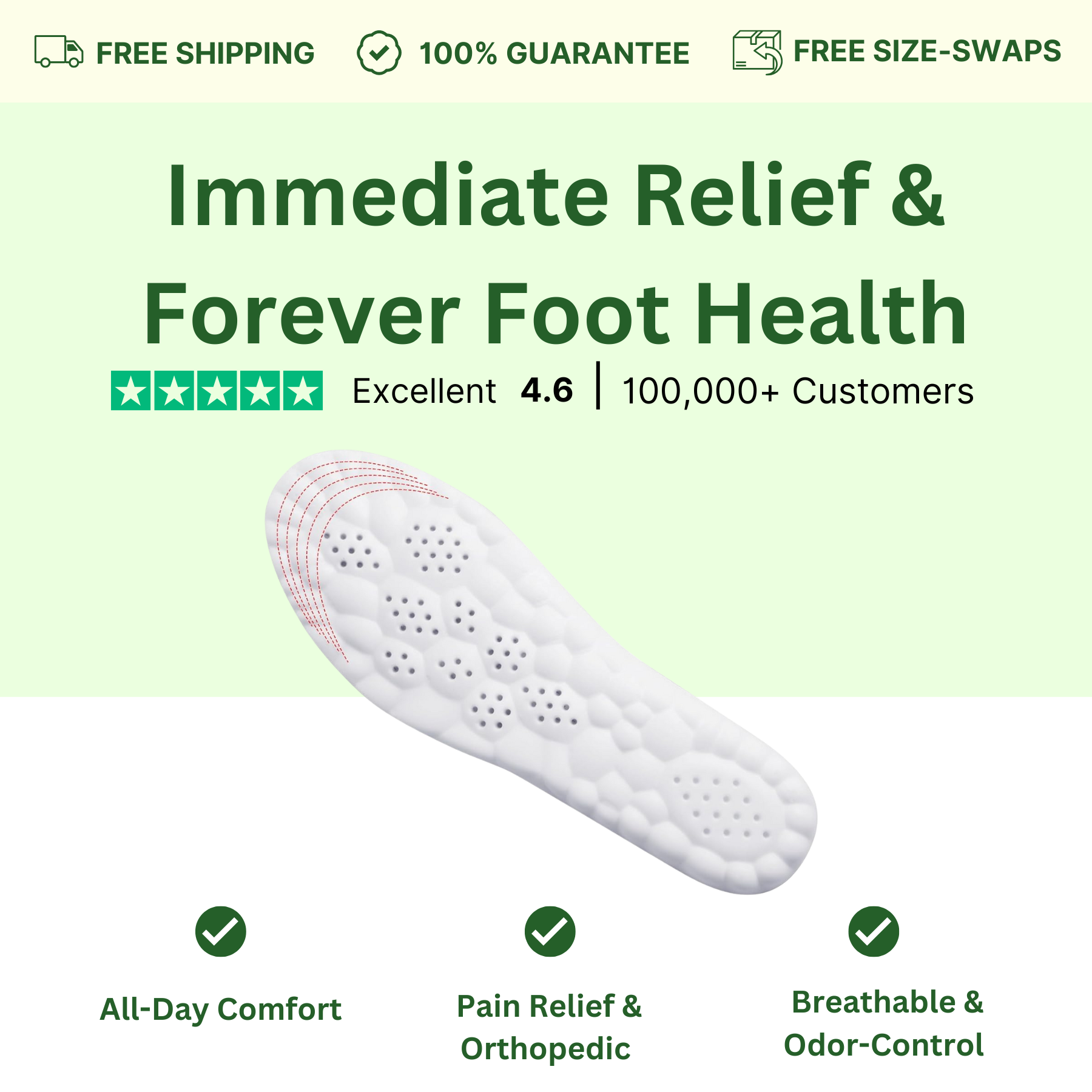 CloudStep Pro Ultimate Comfort Insoles for Foot Pain Relief, Arch Support, and All-Day Fatigue Reduction
